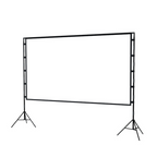 120” Portable Movie Projector Screen - Outdoor Indoor 16:9 4K Tripod Stand Case