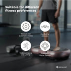Social Hike 68cm Vibration Plate Machine Full Body Workout Platform Rose