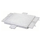 Social Hike Puzzle Board 1000 pcs - Felt Tilting Portable Cover + Drawers Silver