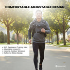 Social Hike Weighted Vest Adjustable Fit - Men Women Running Walking Training