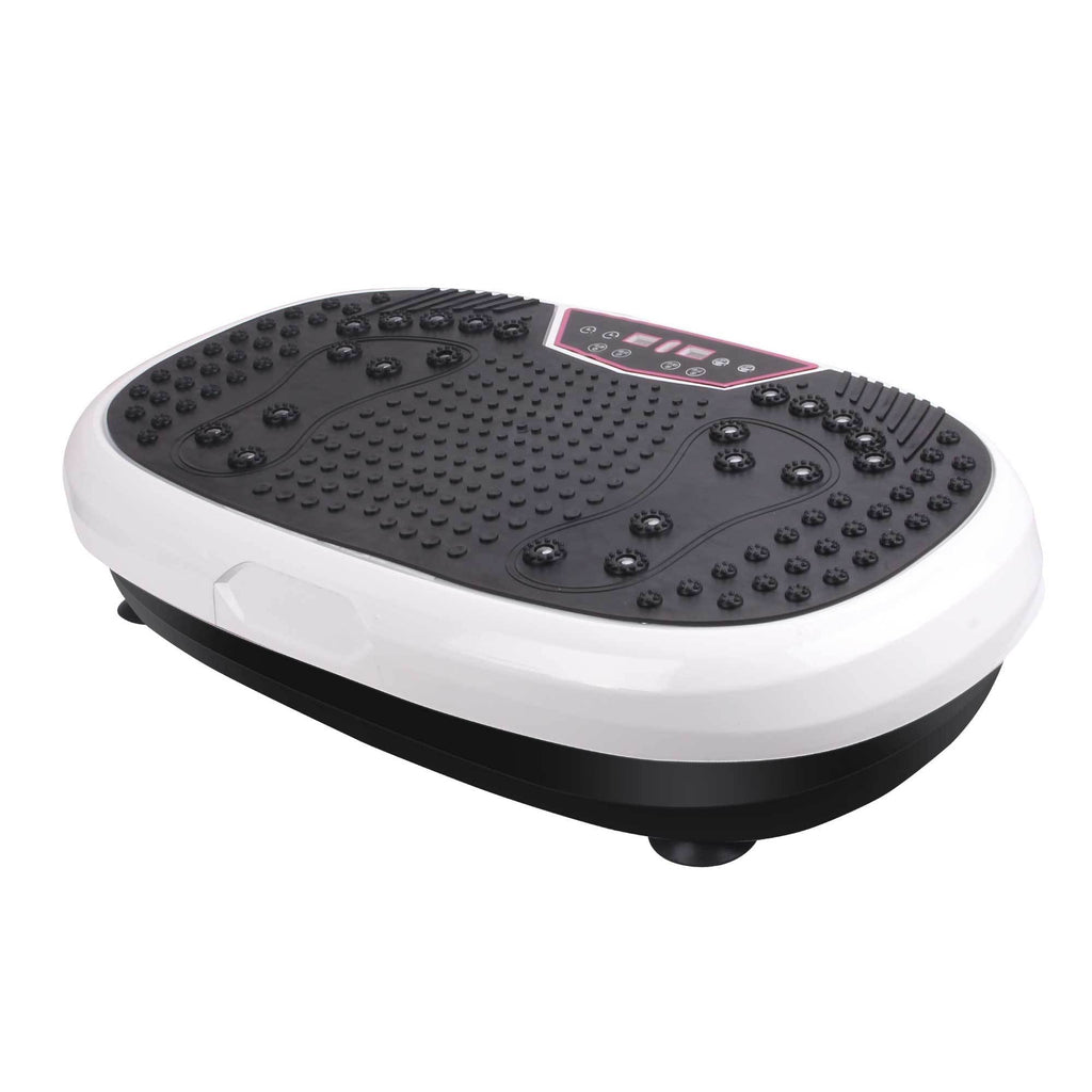 Social Hike 60cm Vibration Plate Machine Full Body Exercise Platform White