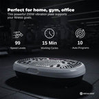 Social Hike 60cm Vibration Plate Machine Full Body Exercise Platform White