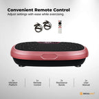 Social Hike 60cm Vibration Plate Machine Full Body Exercise Platform Pink