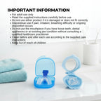 Social Hike 3x Anti Snoring Aid Nose Clips - Sleep + Breathing Device